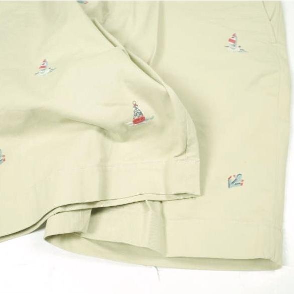 POLO RALPH LAUREN ポロラルフローレン ストレッチクラシックフィット エンブロイダリー チノショーツ Sailing Nautical 34 BEIGE パンツ |  | 05