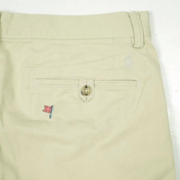 POLO RALPH LAUREN ポロラルフローレン ストレッチクラシックフィット エンブロイダリー チノショーツ Sailing Nautical 34 BEIGE パンツ |  | 06