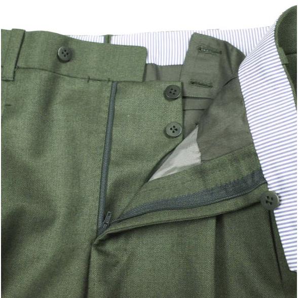 IGARASHI TROUSERS イガラシトラウザーズ WOOL 2PLEATS TAPERED ウール 