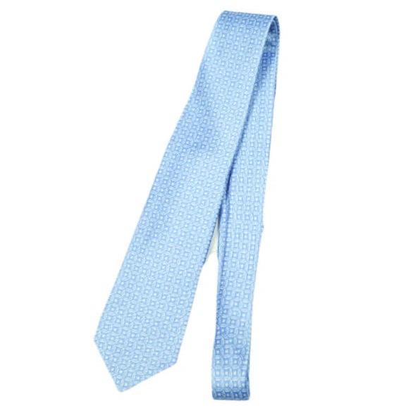 KITON キートン イタリア製 小紋柄プリント シルクリネンネクタイ BLUE g26990 |  | 01