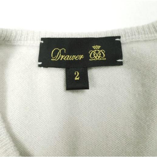 Drawer ドゥロワー 14Gカシミヤクルーネックカーディガン 6515-106-0488 2 ライトグレー ニット トップス g26996 |  | 02