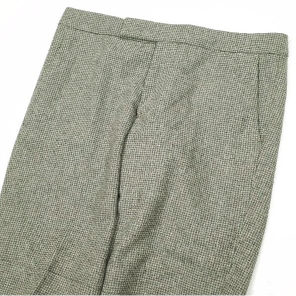 Drawer ドゥロワー 日本製 ウールフランネル チェックノープリーツスラックス 6514-236-0346 36 GREIGE パンツ テーパード ボトムス g26997 |  | 03