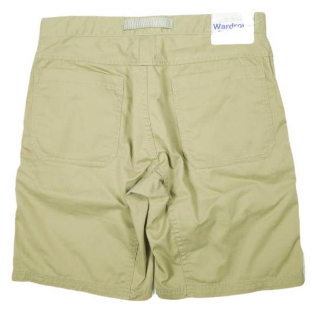 WHITE MOUNTAINEERING ホワイトマウンテニアリング Wardrobe クライミングチノショーツ WR1071405 3 BEIGE T/C ベルテッド ショートパンツ |  | 01