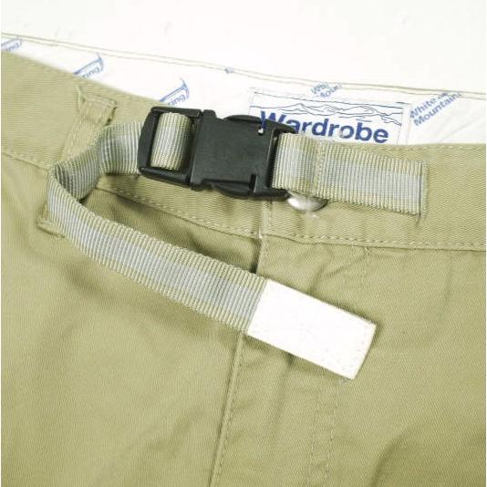 WHITE MOUNTAINEERING ホワイトマウンテニアリング Wardrobe クライミングチノショーツ WR1071405 3 BEIGE T/C ベルテッド ショートパンツ |  | 04