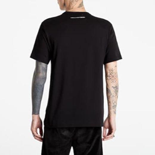 COMME des GARCONS SHIRT コムデギャルソンシャツ Cotton jersey plain with logo back バックロゴTシャツ S26122 L BLACK 半袖 トップス |  | 02