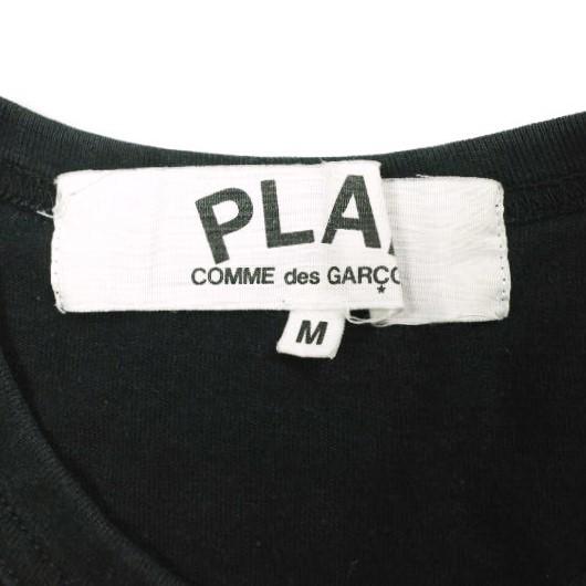 PLAY COMME des GARCONS プレイコムデギャルソン S/S TEE - GOLD HEART ゴールドハートワッペン刺繍 Tシャツ M BLACK 半袖 Filip Pagowski |  | 03