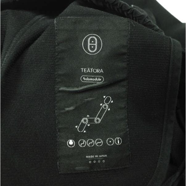 TEATORA テアトラ 日本製 WALLET PANTS OFFICE SOLOMODULE ウォレットパンツ TT-004OF-SM 4 BLACK イージー ボトムス g27013 |  | 08