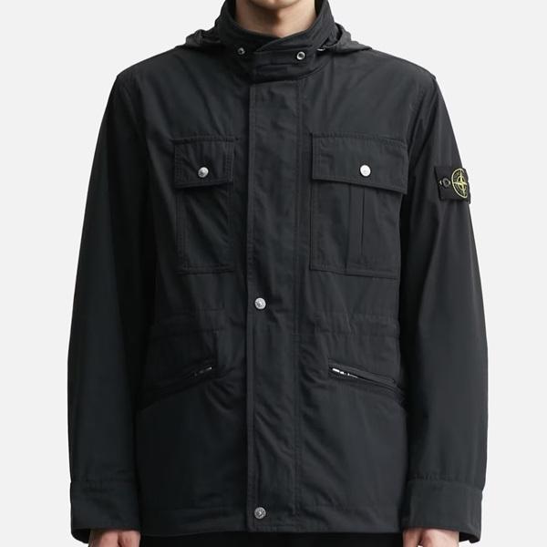STONE ISLAND ストーンアイランド 25SS Micro Twill Field Jacket マイクロツイルジャケット K1S154100007 S0026 M BLACK 定価178,200円 |  | 02
