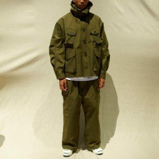 DAIWA PIER39 ダイワ ピア39 Tech Canadian Fatigue Jacket テックカナディアンファティーグジャケット BJ-26022 M(JP) OLIVE フード |  | 02