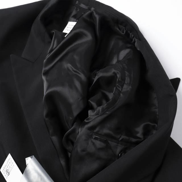 新品 MM6 Maison Margiela 25AW LIGHT WOOL BLEND JACKET ライトウールブレンド ダブルブレストジャケット SH2BN0021 M35436 S BLACK |  | 07