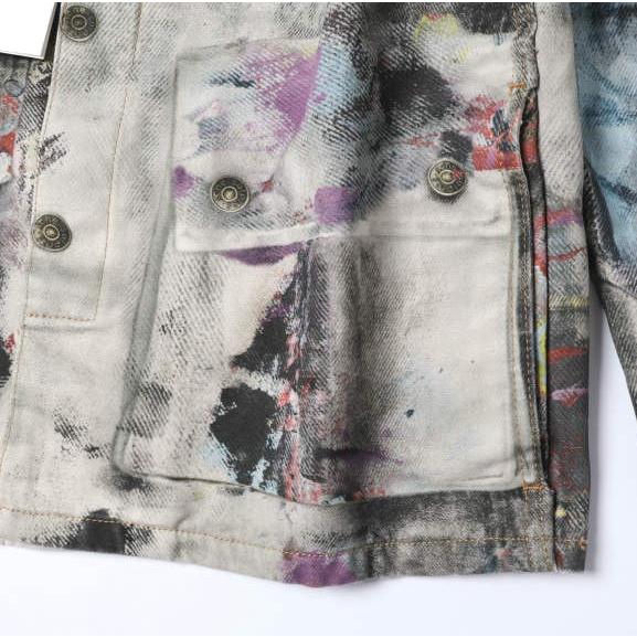 新品 Acne Studios アクネストゥディオズ 25AW TROMPE L'OEIL PRINT JACKET トロンプルイユプリントジャケット FN-MN-OUTW001241 46 g27062 |  | 05