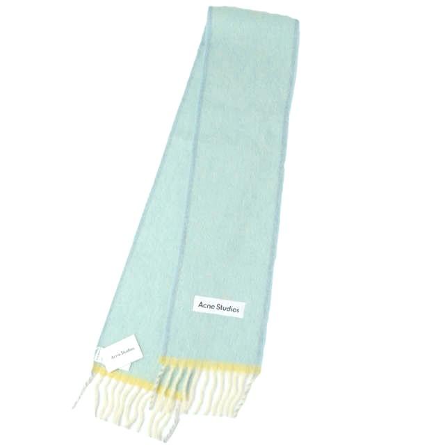 新品 Acne Studios アクネストゥディオズ 25AW WOOL MOHAIR SCARF NARROW ウールモヘアマフラー FN-UX-SCAR000328 LIGHT BLUE 定価47,300円 |  | 01