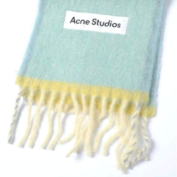 新品 Acne Studios アクネストゥディオズ 25AW WOOL MOHAIR SCARF NARROW ウールモヘアマフラー FN-UX-SCAR000328 LIGHT BLUE 定価47,300円 |  | 04
