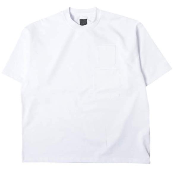 新品 DAIWA PIER39 ダイワ ピア39 25SS TECH W/POCKET CREW TEE テックダブルポケットクルーネックTシャツ BE-32025 L WHITE 半袖 トップス | 