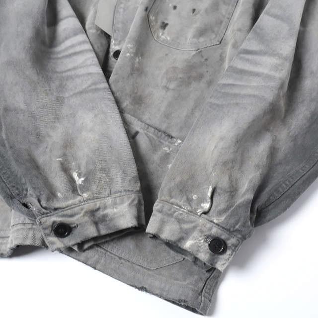 新品 SAINT MICHAEL セントマイケル 25SS COVERALL / SAINT ダメージ加工 カバーオール SM-HR8-0000-061 L BLACK SAINT Mxxxxxx ジャケット |  | 06