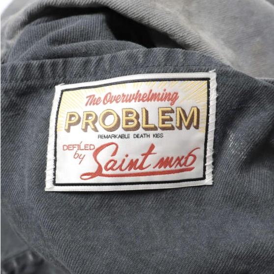 新品 SAINT MICHAEL セントマイケル 25SS COVERALL / SAINT ダメージ加工 カバーオール SM-HR8-0000-061 L BLACK SAINT Mxxxxxx ジャケット |  | 07