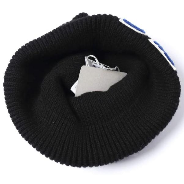 新品 SAINT MICHAEL セントマイケル 25AW SG_KNIT CAP/SAINT SEGA セガ ウールニットキャップ SM-HR1-0000-C65 BLACK Mxxxxxx ビーニー |  | 06