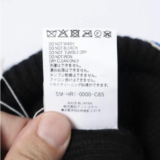 新品 SAINT MICHAEL セントマイケル 25AW SG_KNIT CAP/SAINT SEGA セガ ウールニットキャップ SM-HR1-0000-C65 BLACK Mxxxxxx ビーニー |  | 08