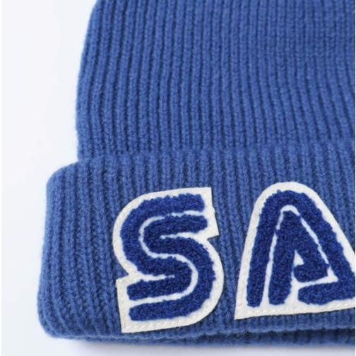 新品 SAINT MICHAEL セントマイケル 25AW SG_KNIT CAP/SAINT SEGA セガ ウールニットキャップ SM-HR1-0000-C66 BLUE Mxxxxxx ビーニー |  | 04