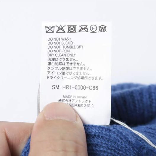 新品 SAINT MICHAEL セントマイケル 25AW SG_KNIT CAP/SAINT SEGA セガ ウールニットキャップ SM-HR1-0000-C66 BLUE Mxxxxxx ビーニー |  | 07
