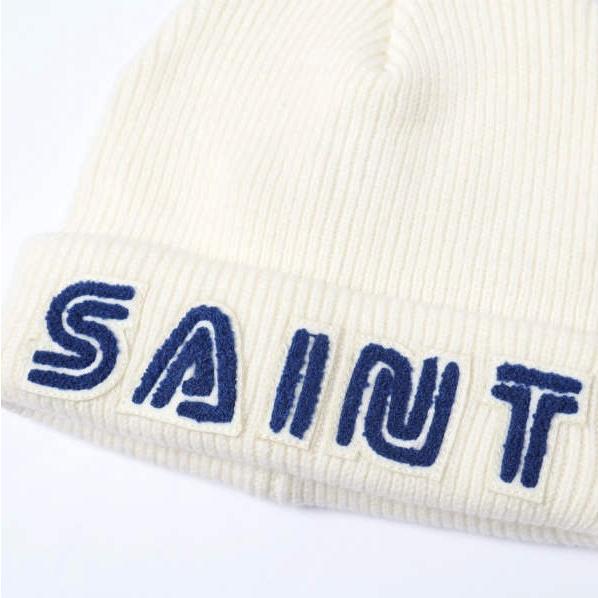 新品 SAINT MICHAEL セントマイケル 25AW SG_KNIT CAP/SAINT SEGA セガ ウールニットキャップ SM-HR1-0000-C67 WHITE Mxxxxxx ビーニー |  | 03