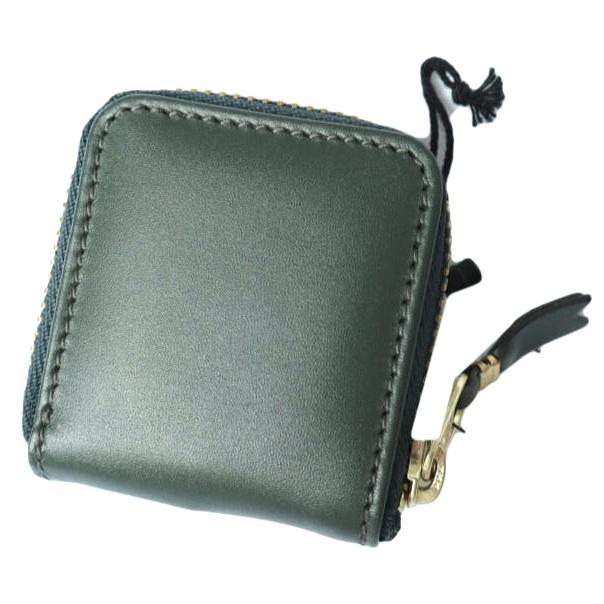 新品 Wallet COMME des GARCONS ウォレット コムデギャルソン CLASSIC LEATHER LINE D ラウンドジップコインケース 8Z-D041-051 GREEN 財布 |  | 02