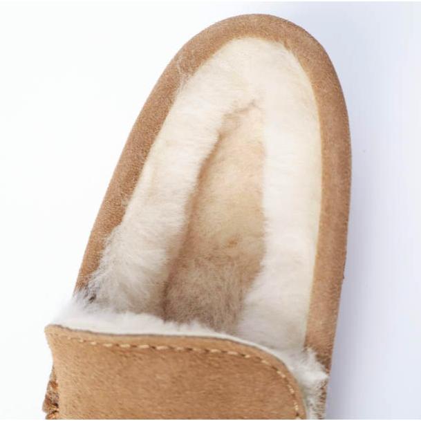 新品 EMU Australia エミューオーストラリア Cairns ケアンズ W11439 US5(22cm) Chestnut ムートン スリッポン モカシン ボア シューズ |  | 07