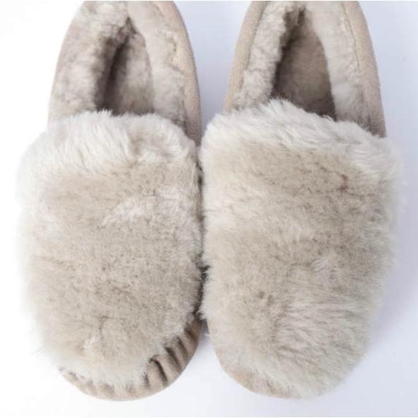 新品 EMU Australia エミューオーストラリア Cairns Reverse Fur ケアンズ リバース ファー W11705 US6(23cm) Mushroom ボア スリッポン |  | 05