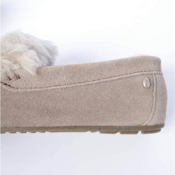 新品 EMU Australia エミューオーストラリア Cairns Reverse Fur ケアンズ リバース ファー W11705 US6(23cm) Mushroom ボア スリッポン |  | 08