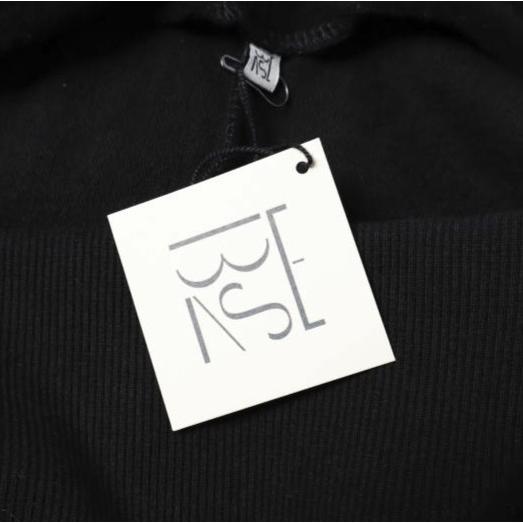 新品 BASERANGE ベースレンジ 25AW TRE SWEATSHIRT ベロアボートネックスプルオーバー S BLACK トレーナー 定価33,990円 スウェット g27126 |  | 03