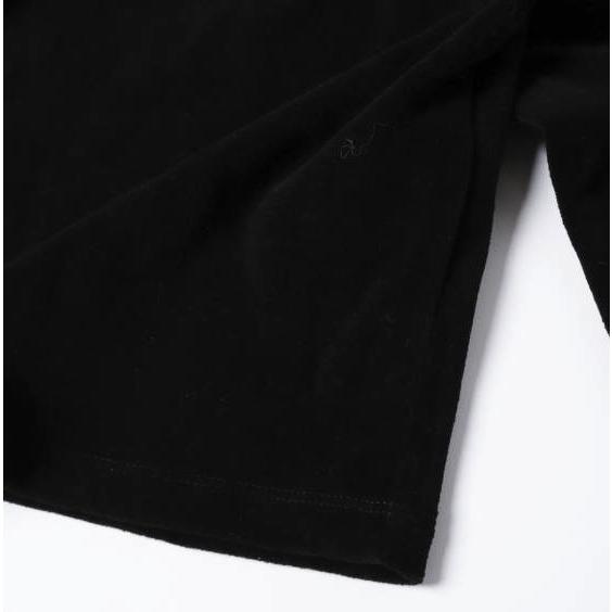新品 BASERANGE ベースレンジ 25AW TRE SWEATSHIRT ベロアボートネックスプルオーバー S BLACK トレーナー 定価33,990円 スウェット g27126 |  | 06