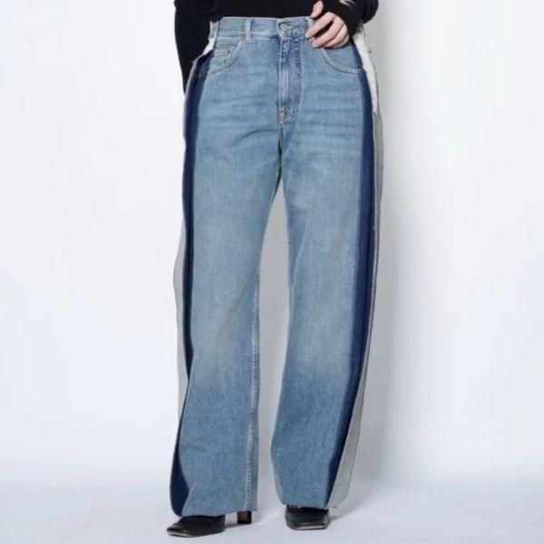 新品 MM6 Maison Margiela 25AW INSIDEOUT SEAM DENIM PANTS インサイドアウトシームデニムパンツ S62LB0200 S30844 25 定価116,600円 |  | 02