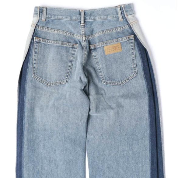 新品 MM6 Maison Margiela 25AW INSIDEOUT SEAM DENIM PANTS インサイドアウトシームデニムパンツ S62LB0200 S30844 25 定価116,600円 |  | 08