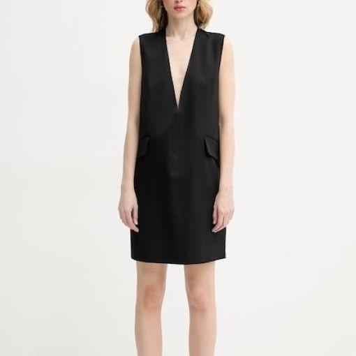 新品 MM6 Maison Margiela 24AW Tailored wool mini dress テーラードウールミニドレス S52DA0046 M35153 40 BLK 定価121,000円 ワンピース |  | 03