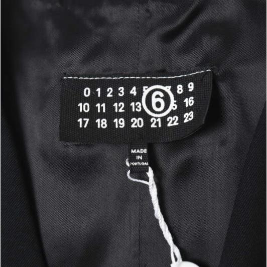 新品 MM6 Maison Margiela 24AW Tailored wool mini dress テーラードウールミニドレス S52DA0046 M35153 40 BLK 定価121,000円 ワンピース |  | 05