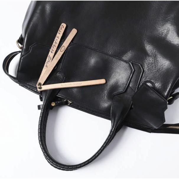 新品 cornelian taurus by daisuke iwanaga コーネリアンタウラス key hole boston MID / cow leather ボストンバッグ co23sskh030 BLACK |  | 07