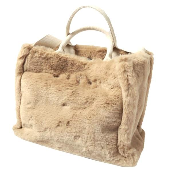 新品 MARNI マルニ 25AW FAUX FUR BASKET SHOPPER フェイクファー バスケットショッパー SHMP0077U6 P8681 定価141,900円 ショルダーバッグ | 