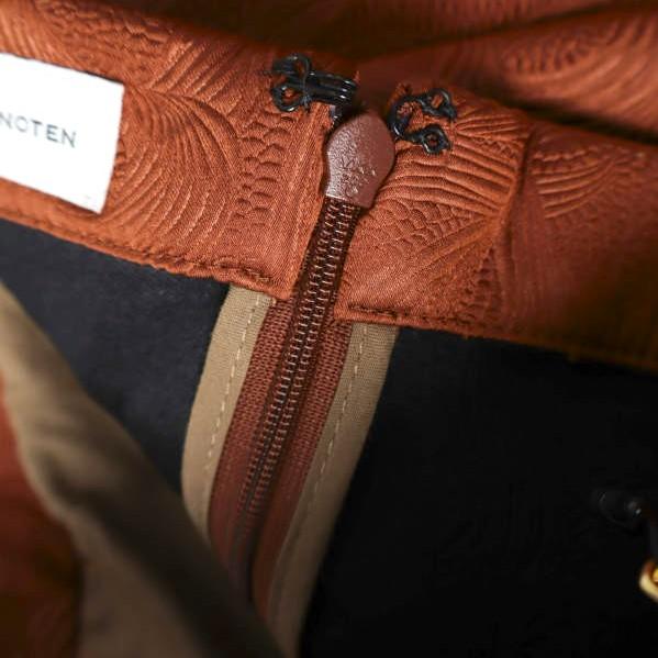 新品 DRIES VAN NOTEN ドリスヴァンノッテン 25AW SONISTA 2162 W.W.SKIRT アラベスク柄エンボス加工タックスカート 36 RUST 定価152,900円 |  | 08