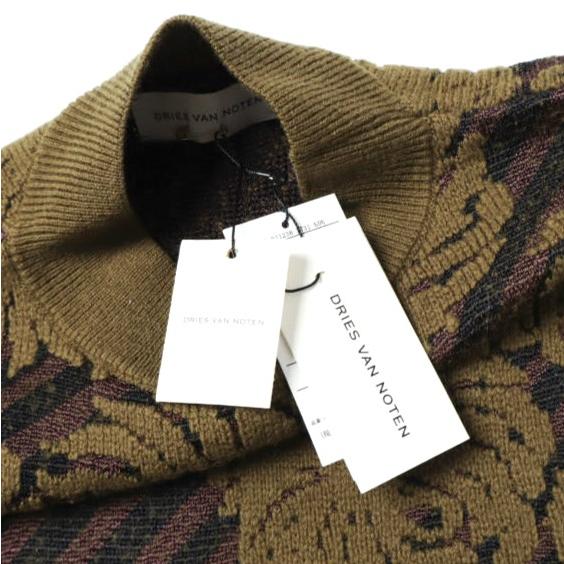 新品 DRIES VAN NOTEN ドリスヴァンノッテン 25AW TEPIC 2731 W.K.SWEATER ジャガードニットベスト 252-011238-2731-606 S 定価112,200円 |  | 03