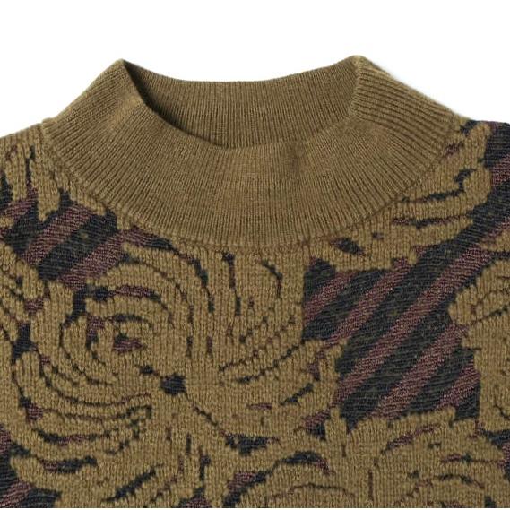 新品 DRIES VAN NOTEN ドリスヴァンノッテン 25AW TEPIC 2731 W.K.SWEATER ジャガードニットベスト 252-011238-2731-606 S 定価112,200円 |  | 04