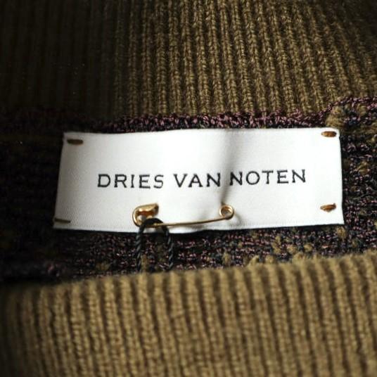 新品 DRIES VAN NOTEN ドリスヴァンノッテン 25AW TEPIC 2731 W.K.SWEATER ジャガードニットベスト 252-011238-2731-606 S 定価112,200円 |  | 07