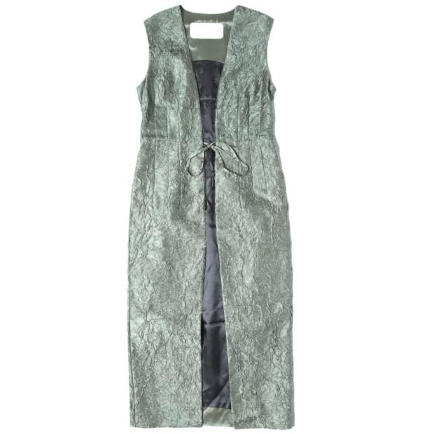 新品 DRIES VAN NOTEN ドリスヴァンノッテン 25SS ROMINA CR 1428 W.W.COAT ロミーナコート 38 RAF ジレ 定価322,300円 ロングベスト | 