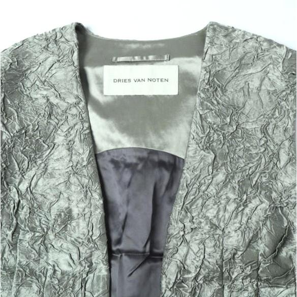 新品 DRIES VAN NOTEN ドリスヴァンノッテン 25SS ROMINA CR 1428 W.W.COAT ロミーナコート 38 RAF ジレ 定価322,300円 ロングベスト |  | 04