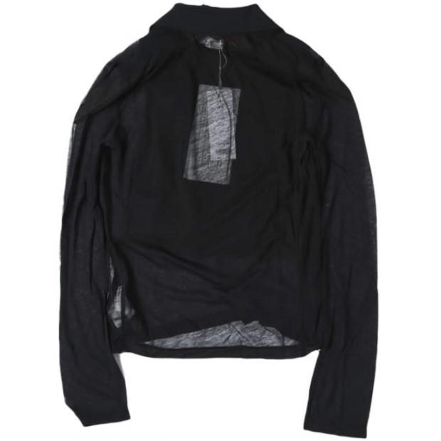 新品 SEEALL シーオール 25AW SHEER LAYERED POLO シアーレイヤードポロ SAW51 TS901 MM-006 S BLACK 長袖 定価35,200円 セットトップス |  | 01