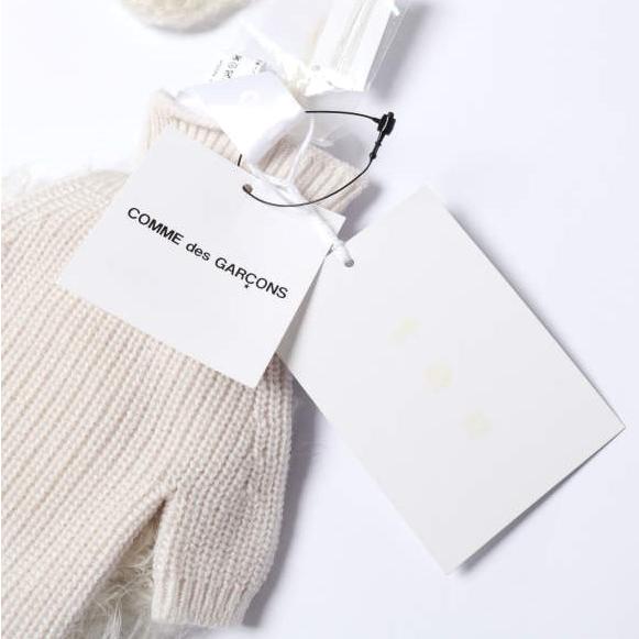 新品 tao COMME des GARCONS x BATONER タオ コムデギャルソン バトナー 25AW 別注 ウールニットグローブ 手袋 TP-N004-051 OFF WHITE |  | 03