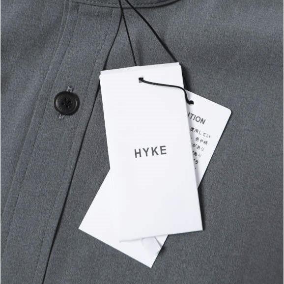 新品 HYKE ハイク 25AW 日本製 MAXI SHIRT DRESS マキシシャツドレス 252 - 16244 1(S) CHARCOAL 定価41,800円 ワンピース トップス g27171 |  | 03
