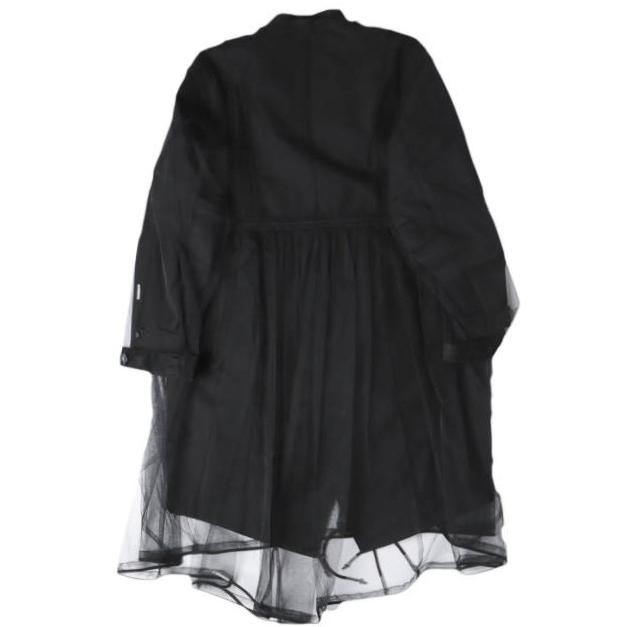 新品 phenix x Chika Kisada フェニックス チカキサダ 25AW JACKET TYPE P-010 チュール付き 3レイヤー フィッシュテールパーカー 3 BLACK |  | 01