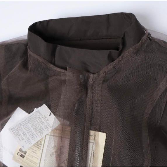 新品 phenix x Chika Kisada フェニックス チカキサダ 25AW JACKET TYPE P-010 チュール付き 3レイヤー フィッシュテールパーカー 3 BROWN |  | 05