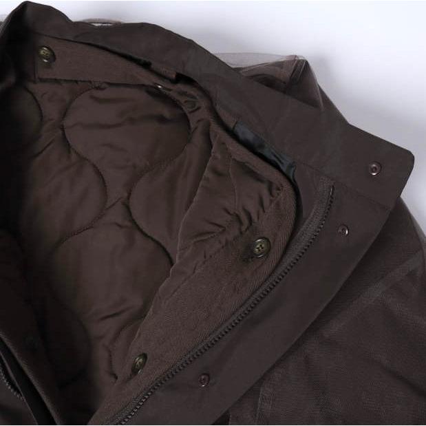 新品 phenix x Chika Kisada フェニックス チカキサダ 25AW JACKET TYPE P-010 チュール付き 3レイヤー フィッシュテールパーカー 3 BROWN |  | 07