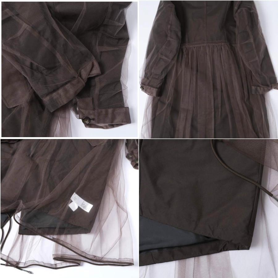 新品 phenix x Chika Kisada フェニックス チカキサダ 25AW JACKET TYPE P-010 チュール付き 3レイヤー フィッシュテールパーカー 3 BROWN |  | 08